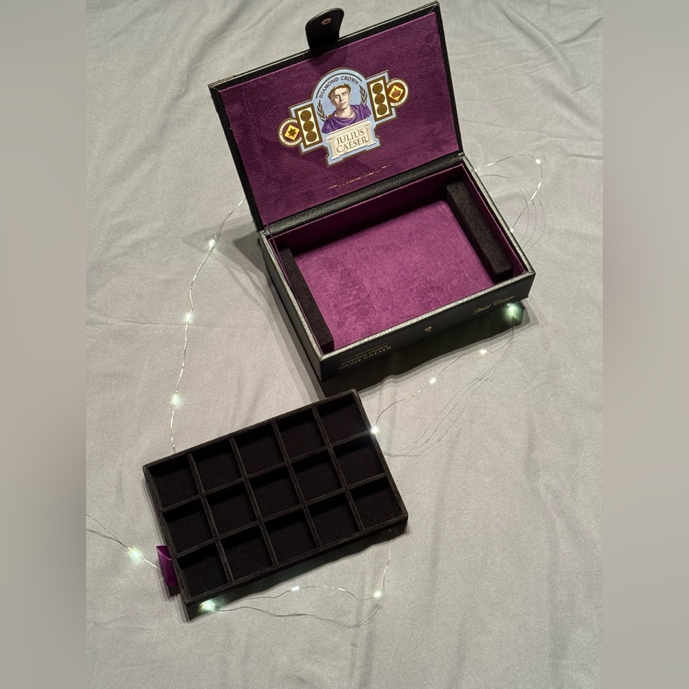 Julius Caesar Diamond Crown  Jewelry Box